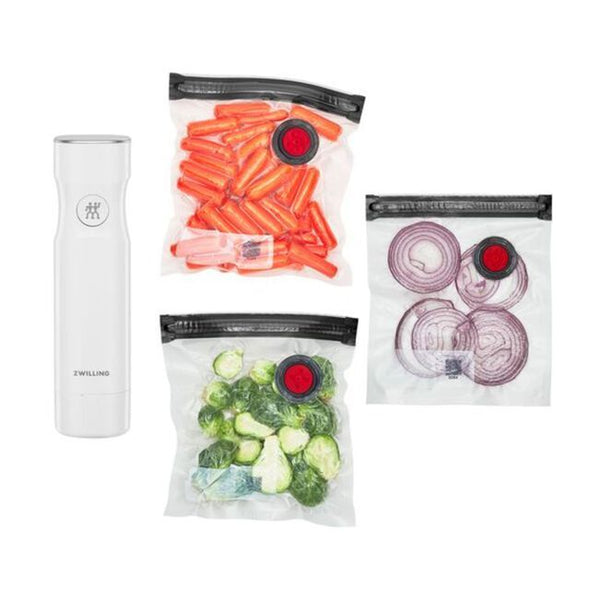 Zwilling Fresh & Save Vacuum Pump 4pc/Set - White