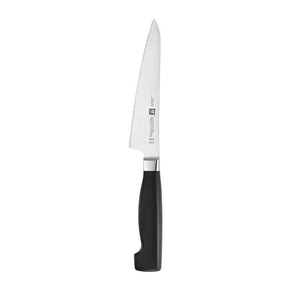 Zwilling 4 Star 5.5" Serrated Prep Knife