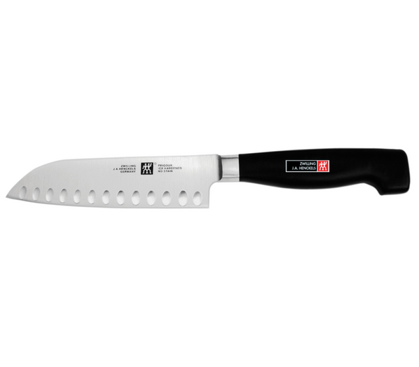 Zwilling 4 Star 5.5" Hollow Edge Santoku Knife