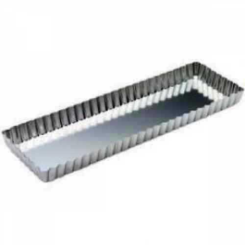 Gobel Rectangular 13" x 4" Quiche Pan with Removable Bottom