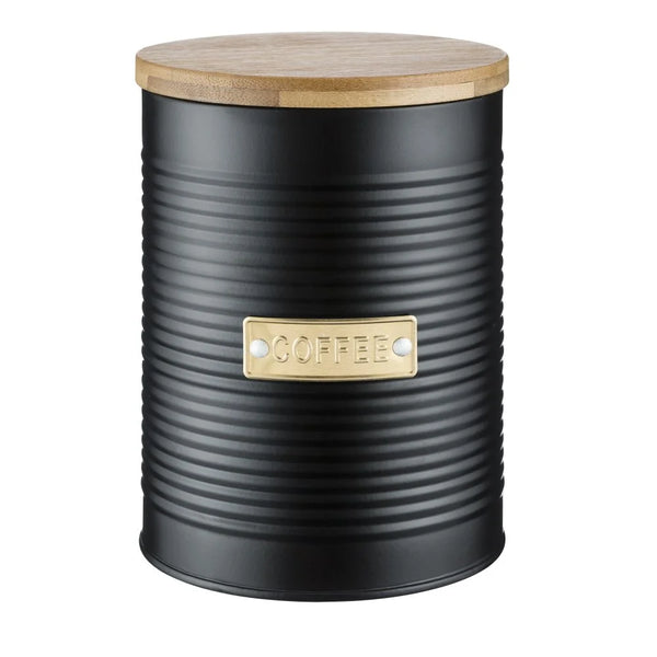 Typhoon Otto Matte Black Coffee Storage Container