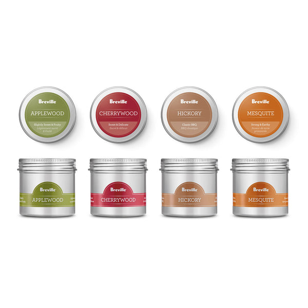 Breville The Smoking Gun Wood Chips Set/4