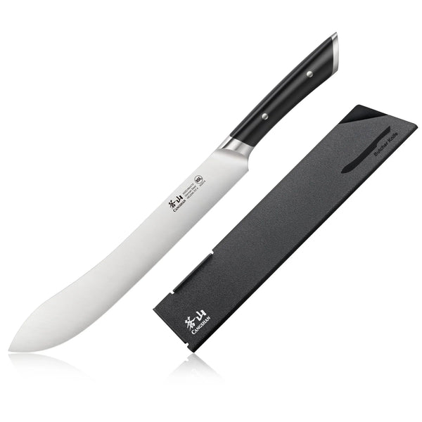 Cangshan Helena Series 10" Butcher Knife W/ Sheath