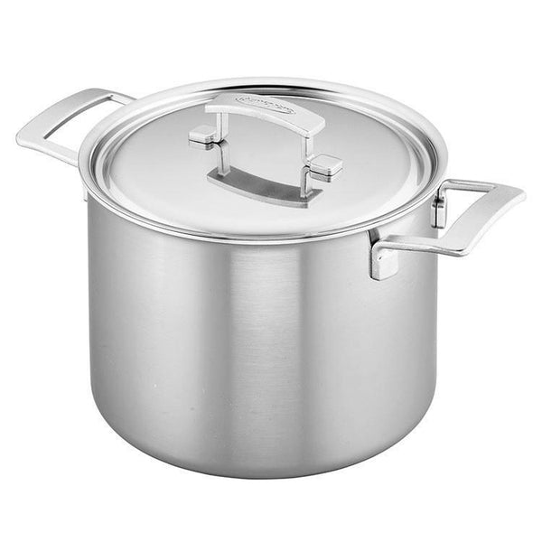 Demeyere Industry 5 Stainless Steel 8.5 qt Stock Pot with Lid