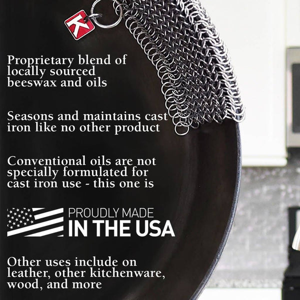 Knapp Cast Iron Seasoning Wax