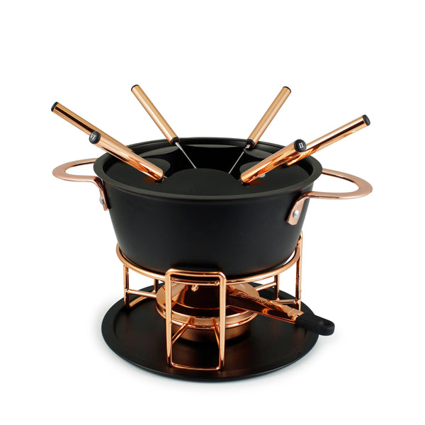 Swissmar Realp Cast Aluminum Fondue Set - 11pc