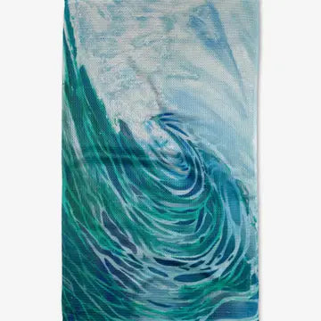 Geometry House Tea Towel - Ocean Wave