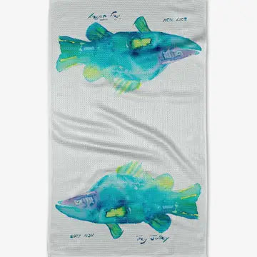 Geometry House Tea Towel - Tropical Twins