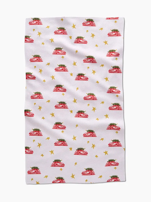 Geometry House Tea Towel - Christmas Bug