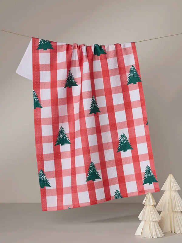 Geometry House Tea Towel - Christmas Pines