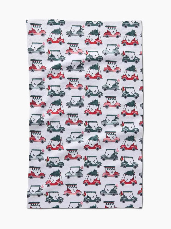 Geometry House Tea Towel - Holiday Golf