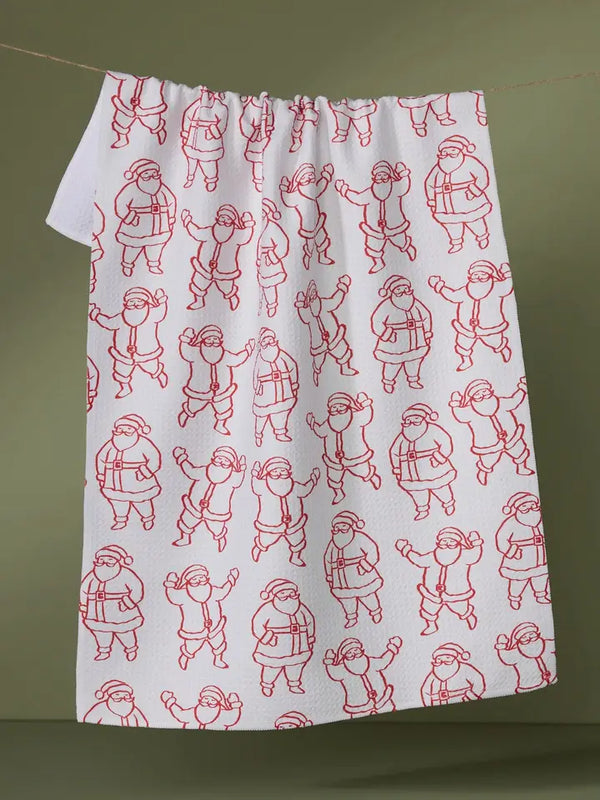 Geometry House Tea Towel - Santa Groove