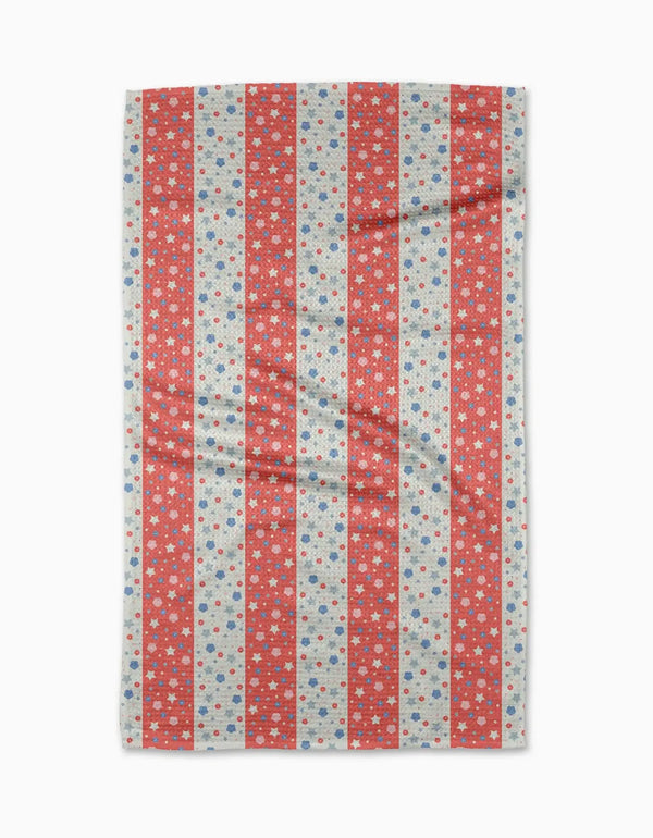 Geometry House Tea Towel - Stripes and Sprinkles