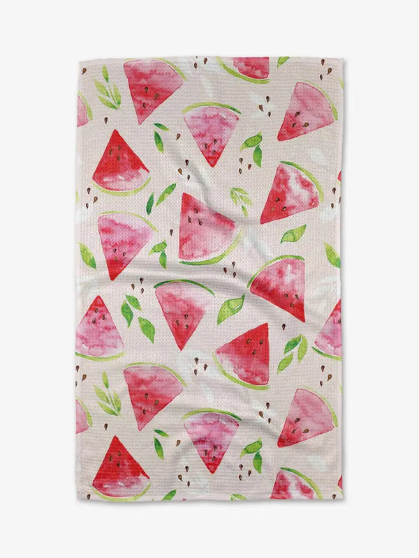 Geometry House Tea Towel - Watermelon Slice