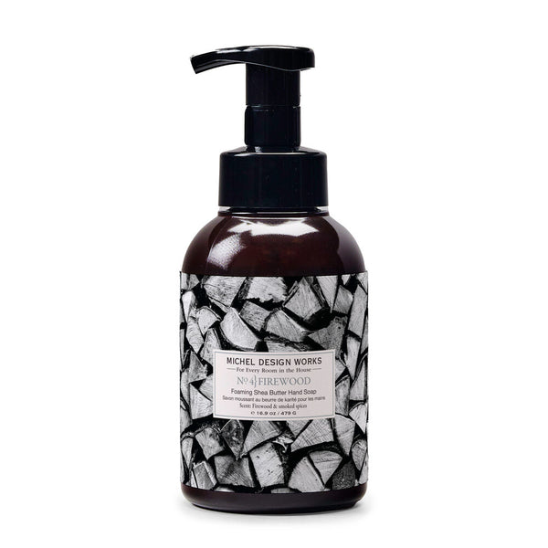 Michel Design Works Black and White Series Foaming Hand Soap - Firewood