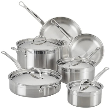 Heston Probond 10pc Stainless Steel Cookware Set