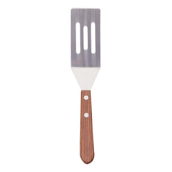 HIC Spatula Wood Handle 8" SS & Wood