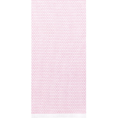 Mu Kitchen Honeycomb Terry Kitchen Towel - Pink Petals