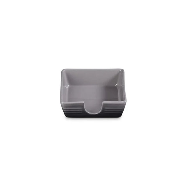 Le Creuset Stoneware Signature 6" Cocktail Napkin Holder - Oyster