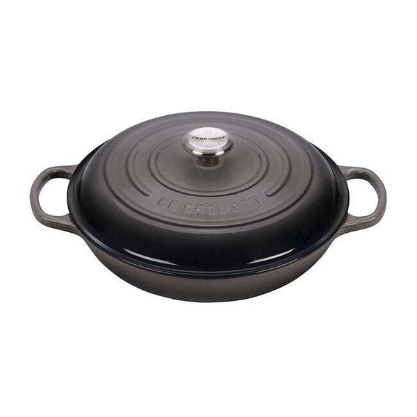 Le Creuset Signature 3.5qt Braiser - Oyster