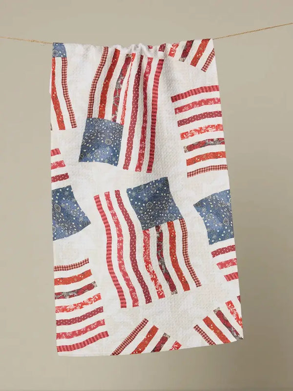 Geometry House Mini Towel - Patchwork Pride