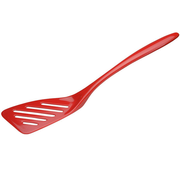 Gourmac Slotted Turner Red 12.5" Melamine