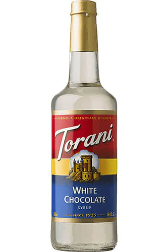 Torani 25.4oz White Chocolate Syrup