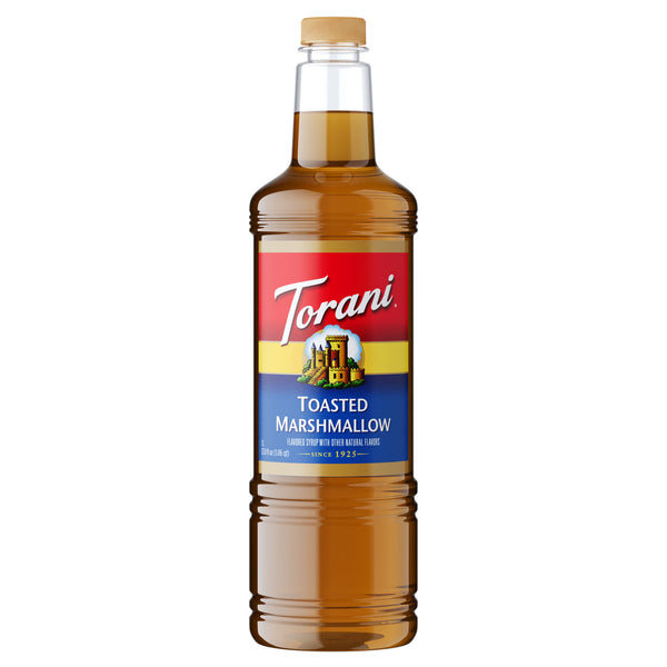Torani 1 liter Syrup - Toasted Marshmallow