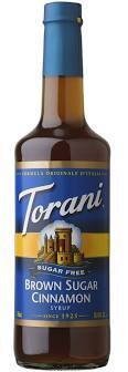 TORANI 25OZ S/F BROWN SUGAR CI NNAMON