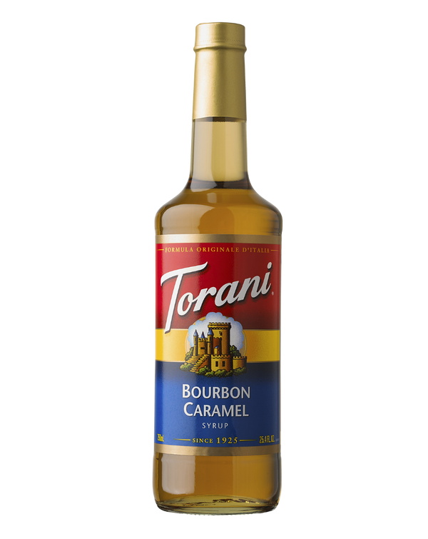Torani 25oz Syrup - Bourbon Caramel