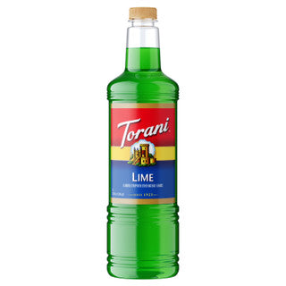 Torani 1 liter Syrup - Lime