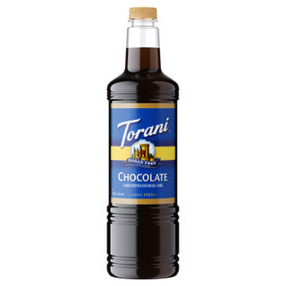 Torani 1 liter Syrup - Sugar Free Chocolate