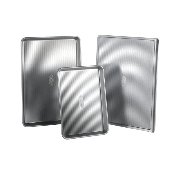USA Pan Nonstick 3pc Bakeware Set