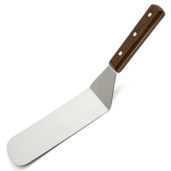 Norpro 13" Solid Wood and Stainless Steel Spatula