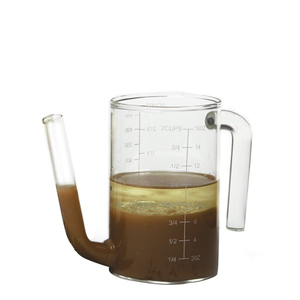 Norpro 2 Cup Glass Gravy Separator