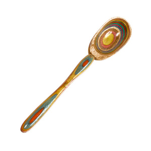 2 Tablesppon Long Handle Rainbow Scoop