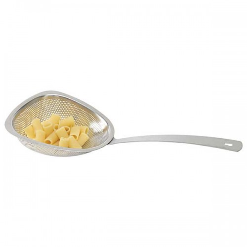 AMCO Perforated Stainless Steel Scoop with Handle