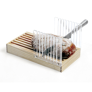 Norpro Acrylic Bread Slicer with Crumb Catcher