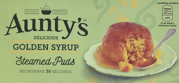 Aunty's Golden Syrup Steamed Puds