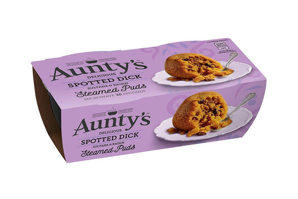 Aunty's Spotted Dick Steamed Puds