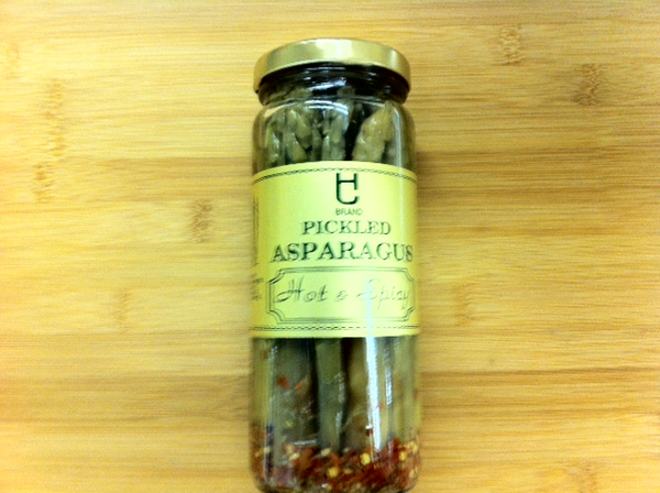 Ben Jack Larado's "Hot and Spicy" Pickled Asparagus Spears