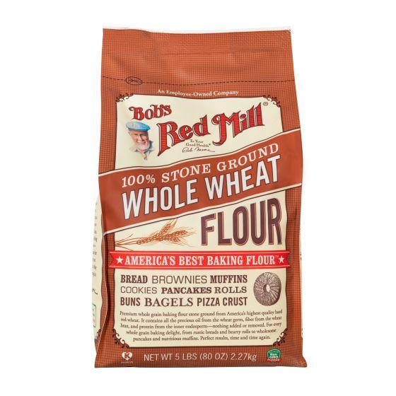 Bob's Red mill Stone Ground Whole Wheat Flour 5lbs