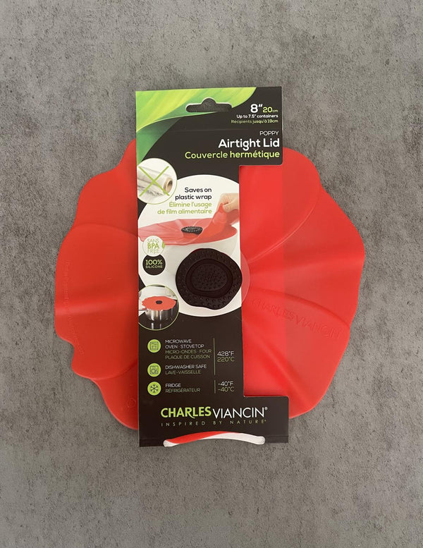 Charles Viancin 8" Silicone Poppy Lid