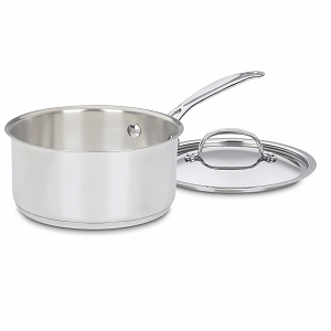 Cuisinart Chef's Classic 2 Quart Stainless Steel Sauce Pan