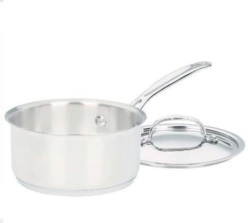 Cuisinart Chef's Classic 3 Quart Stainless Steel Sauce Pan