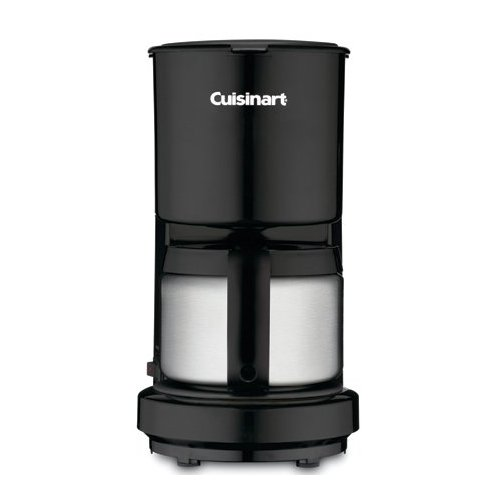 Cuisinart Coffee Maker 4-Cup Stainless Steel and Black