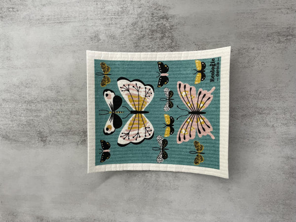 Danica Designs Butterflys Swedish Dishcloth