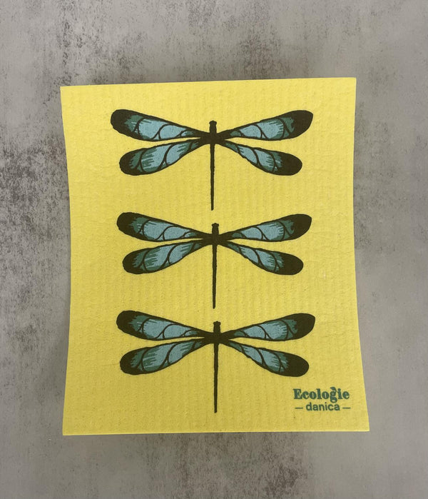 Danica Designs Dragonfly Swedish Dishcloth