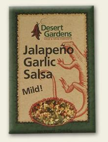 Desert Gardens Jalapeno Garlic Salsa Dip Mix
