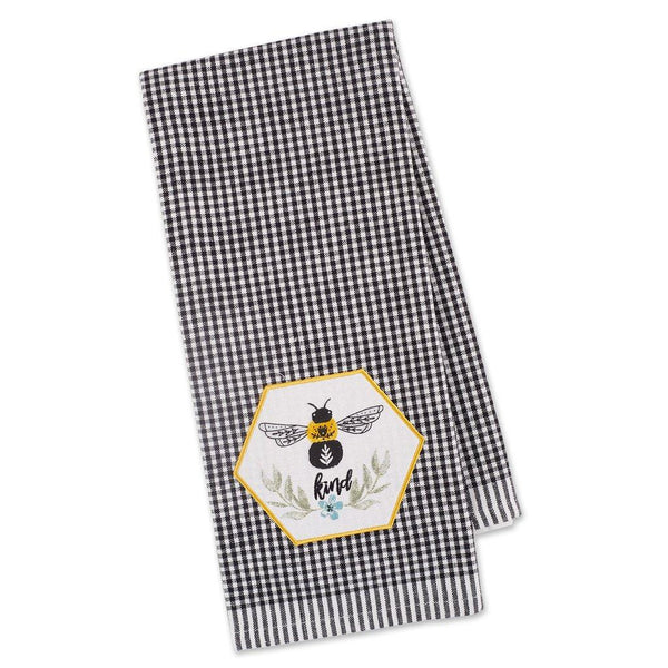 Embellished Dish Towel - Bee Kind